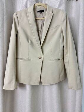 Ann Taylor Beige Suit Jacket